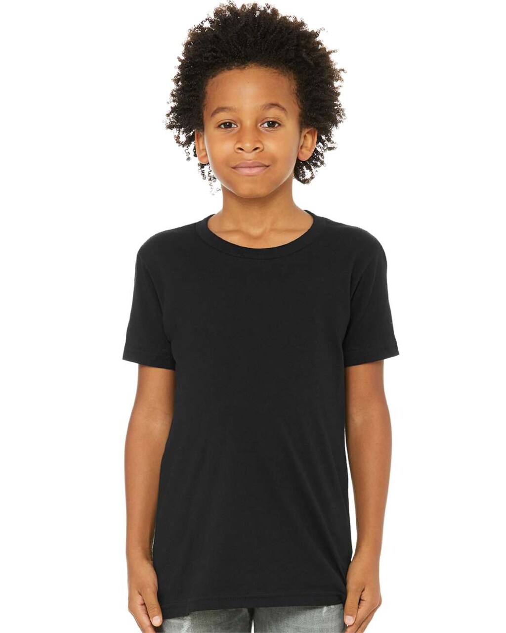 BELLA + CANVAS Sustainable Youth Jersey Tee with Premium Airlume Cotton and Modern Retail Fit